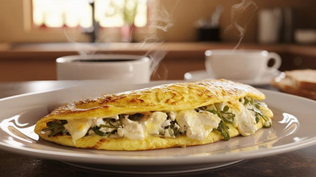 Feta Cheese Omelet